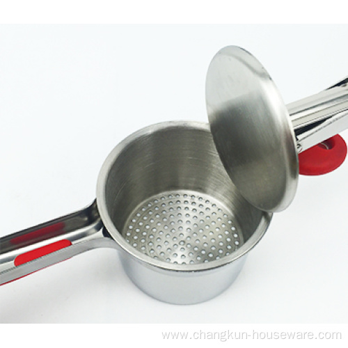 Kitchen stainless steel potato press mixer mashers